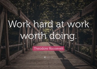 What makes work worth doing?