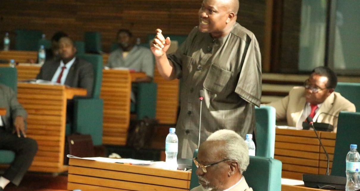 Uganda's Mathias Kasamba's talks to EALA about conserving forests