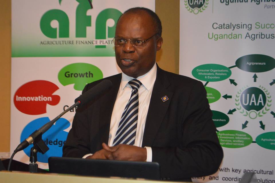 Bank of Uganda deputy governor Luis Kasekende