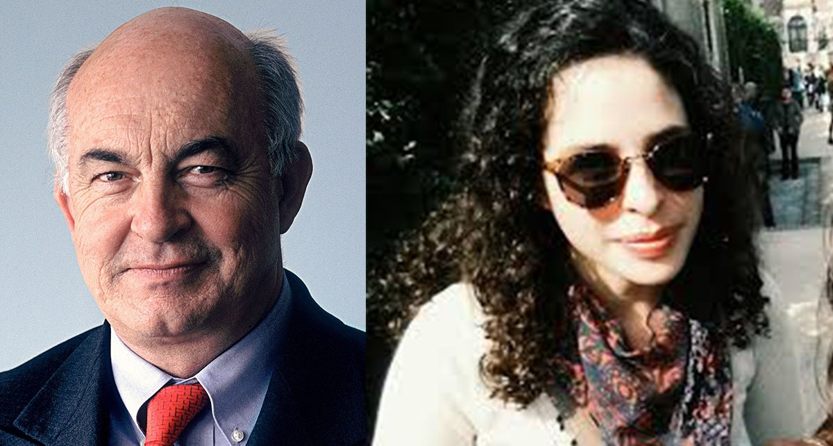 Kemal Derviş and Caroline Conroy