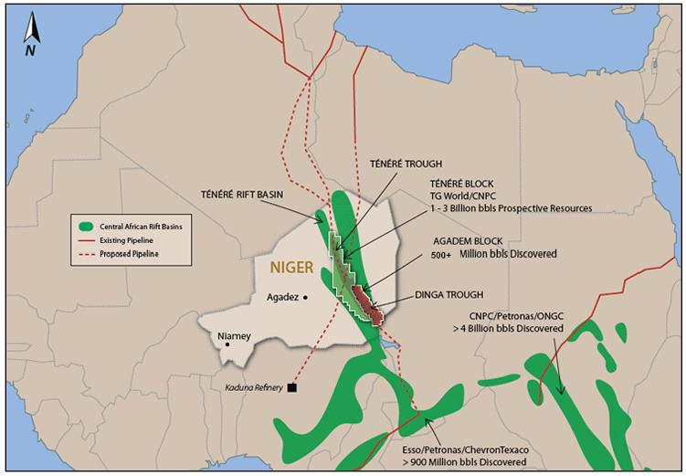Oranto Petroleum, which recently signed an oil exploration license with Uganda, is expected to be granted oil exploration licenses for Blocks R5, R6, Dibella and Dallol by the Ministry of Petroleum of Niger to explore for oil.