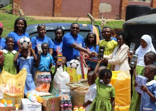 Roke Telkom has offered material and food support to improve the welfare of up to 200 children at Good Samaritan Children’s Home in Entebbe.