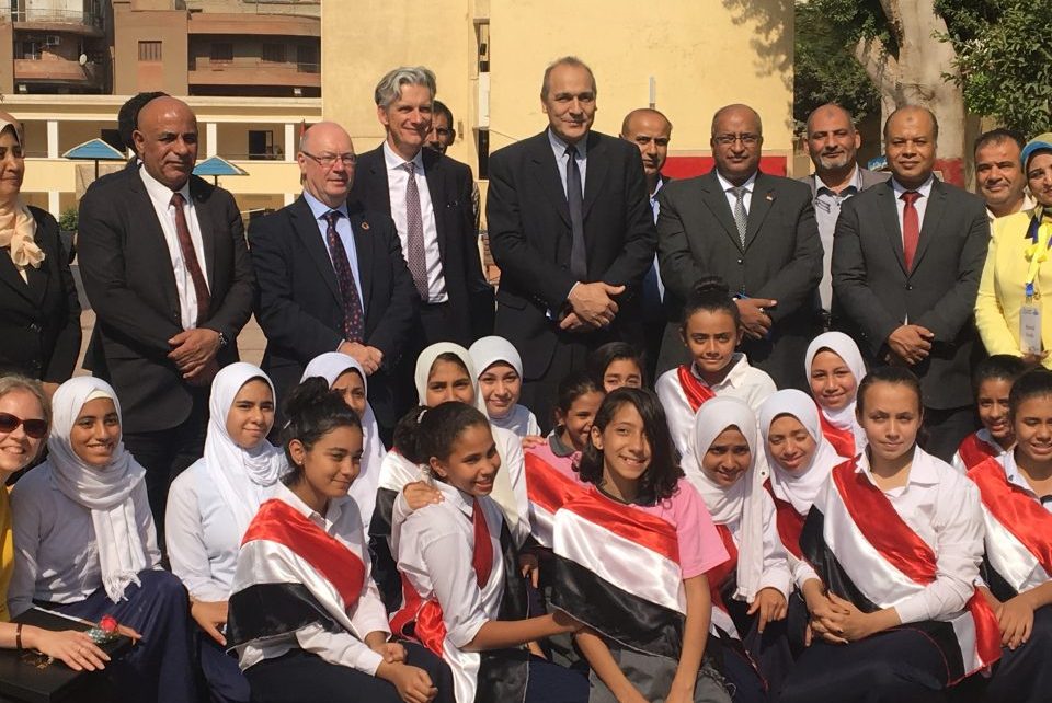Uk has pledged to support education reforms in Egypt