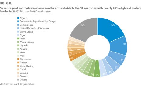 In 2017, an estimated half of at-risk people in Africa did not sleep under a treated net.
