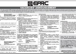 Economic Policy Research Centre needs Workers