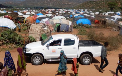 . Overall nearly 1.1 million people are displaced in the Somali region when other causes such as drought and flood are included.