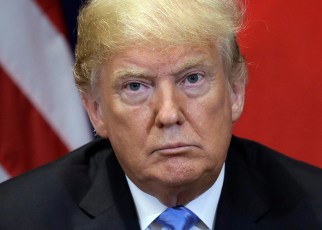 In a tweet Saturday, Trump again declared there is "a massive humanitarian crisis" at the U.S.-Mexico border