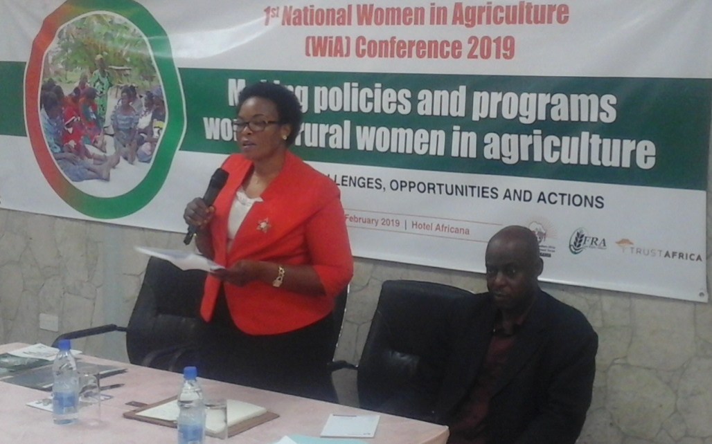 Minister Namuganza promised them that her ministry will work with the Ministry of Agriculture to come up with special agriculture programmes targeting Women especially those in the rural areas.