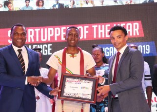 Arnold MUGAGA, of SeatPack, an education innovation was declared the winner of the 2018-2019 Startupper of the Year by Total Challenge in UGANDA.
