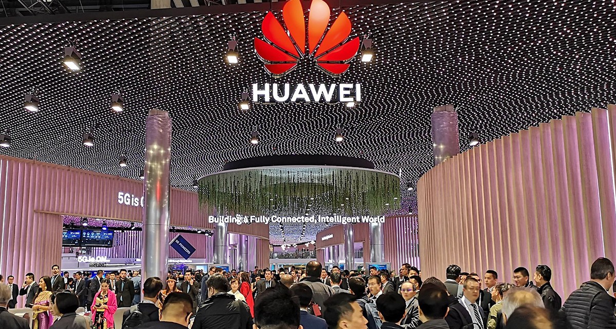 Huawei Booth at Hall 1 MWC2019