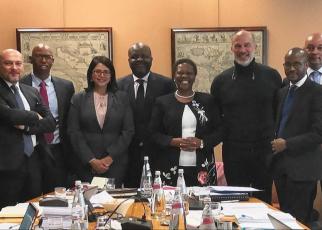 AGRC leadership led by Rajakumari Jandhyala, CEO of YAATRA thanked the Minister and the Government of Uganda team for taking time to meet the AGRC team in Milan,