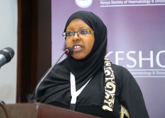 Dr Sitna Mwanzi, Consultant Medical Oncologist at Aga Khan University Hospital