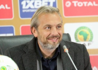 Uganda Cranes Head coach Sebastien Desabre
