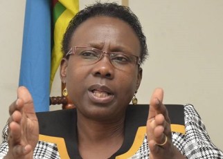 Health Minister Dr Jane Ruth Aceng