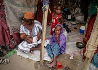 Hundreds of thousands of people are living in overcrowded displacement sites far below international minimum standards