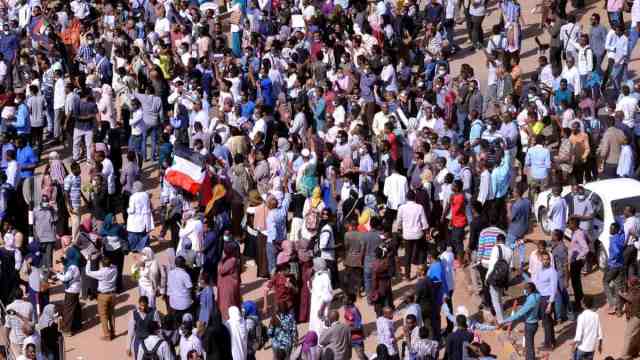 The crisis began last December when street protests erupted in response to cuts in bread and fuel subsidies.