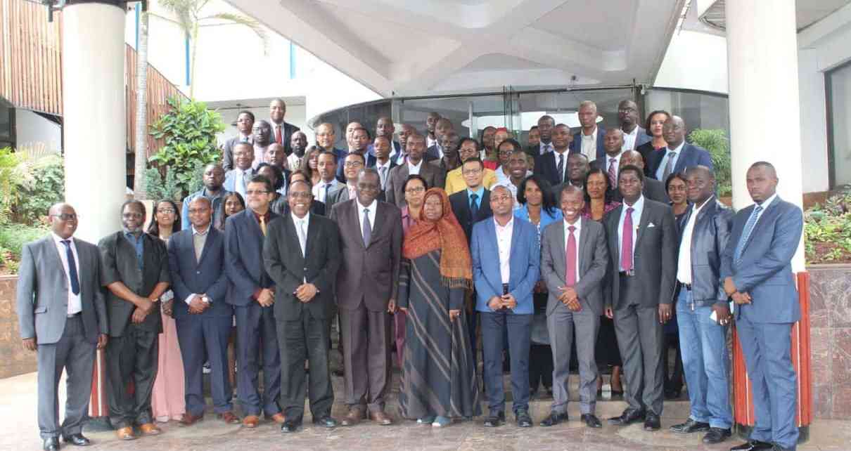 Participants attending the 6th COMESA Annual Research Forum in Nairobi, Kenya, in a group photograph.