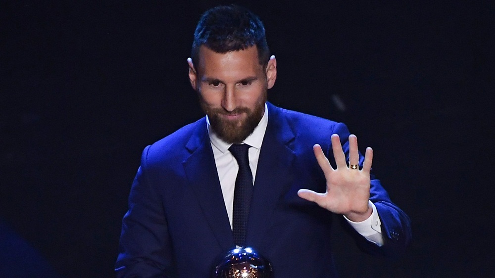 After winning the Spanish La Liga trophy with Barcelona last season, Lionel Messi was yesterday announced the winner of the 2019 FIFA  Best Men's Player award, beating out Liverpool's Virgil van Dijk and Juventus' Cristiano Ronaldo.