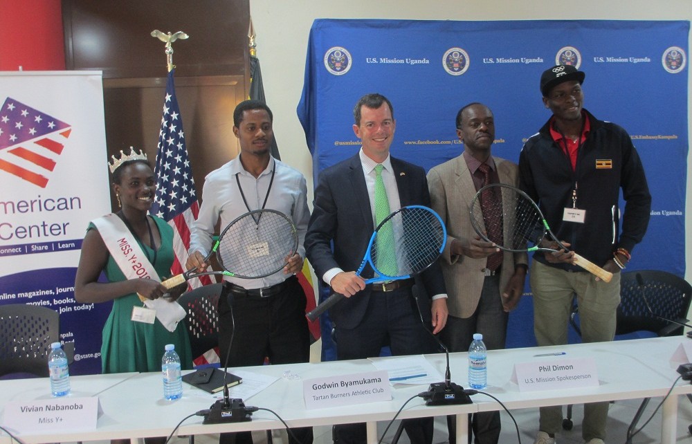 The US mission in Uganda in partnership with the Tartan Burners Athletic Club and the Uganda Tennis Association have launched the inaugural Arthur Ashe Memorial Regional Tennis competitions aimed at creating awareness of the HIV virus as well as promoting the game of Tennis in Uganda.