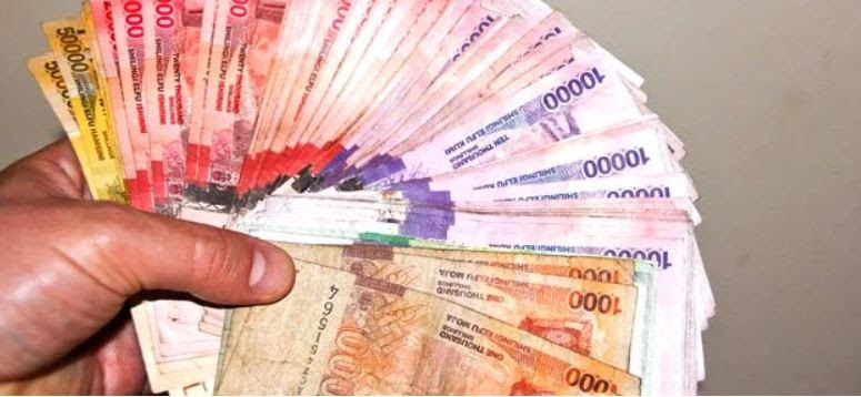 The Uganda shilling edged slightly higher against the U.S. dollar on account of increased foreign currency supply.