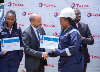 French Company  Total E&P Uganda has boosted the National Content Capacity pool by unveiling the first group of internationally certified oil and gas welders at Buhimba Technical Institute in Hoima district.