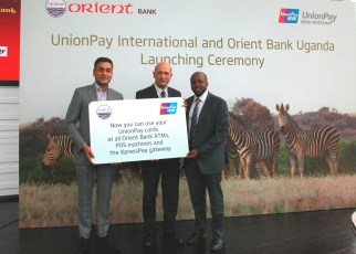 Orient Bank Uganda Limited and UnionPay International have announced a partnership in which all UnionPay Cards are accepted at all ATMs and POS terminals of Orient Bank, one of the leading and fastest-growing banks in Uganda.