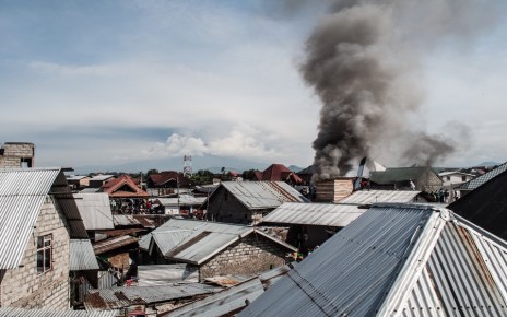 A small passenger plane crashed shortly after take-off on Sunday killing at least 25 people, including some on the ground, in the Democratic Republic of the Congo (DRC).