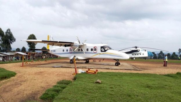 The Small Aircraft before it went down.