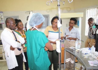 Dr Diana Atwine, the Permanent Secretary of the Ministry of Health (MoH) last week led a team from the Petroleum Authority of Uganda (PAU) and the Ministry of Health and other key stakeholders in an assessment of health facilities along the East African Crude Oil Pipeline (EACOP) corridor.