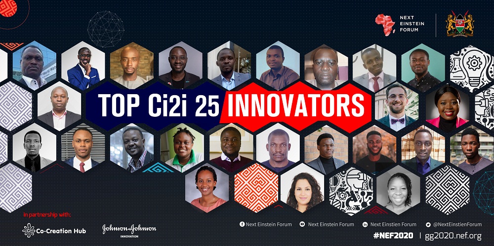 Today, the Next Einstein Forum (NEF) announces the 25 finalists for its Challenge of Invention to Innovation (Ci2i) competition in five categories to be held on 10-11 March 2020 in the NEF Innovation Salon.