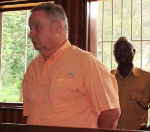 Bernhard Bery Glaser,79, who was accused of 28 counts connected to aggravated defilement and child trafficking has passed on this morning at Luzira Maximum Prison.