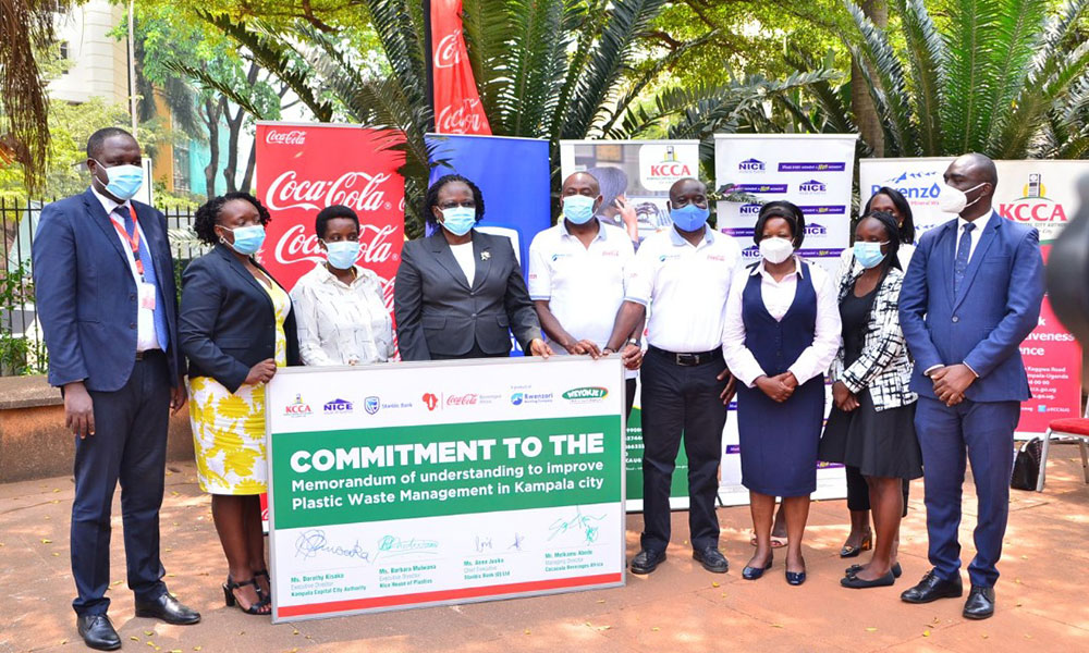 KCCA in Collaborative Partnership for Re-cycling of Plastic Waste