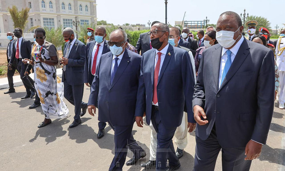 Uhuru, Bihi Meet in Djibouti