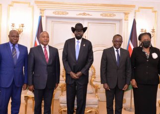EAC Secretary General Courtesy Call on Salva Kiir