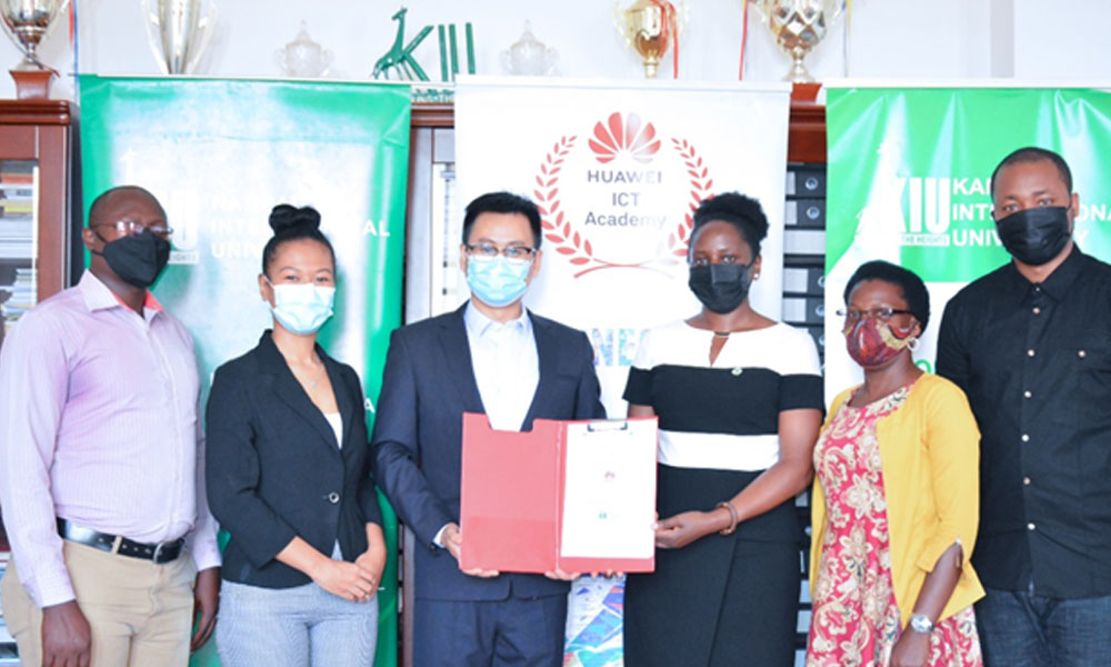 KIU, Huawei Signs ICT Academy MoU