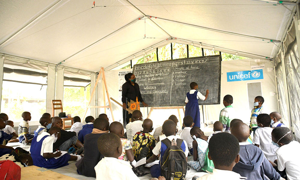450 Climate-Resilient Tents to Support School Reopening in Uganda