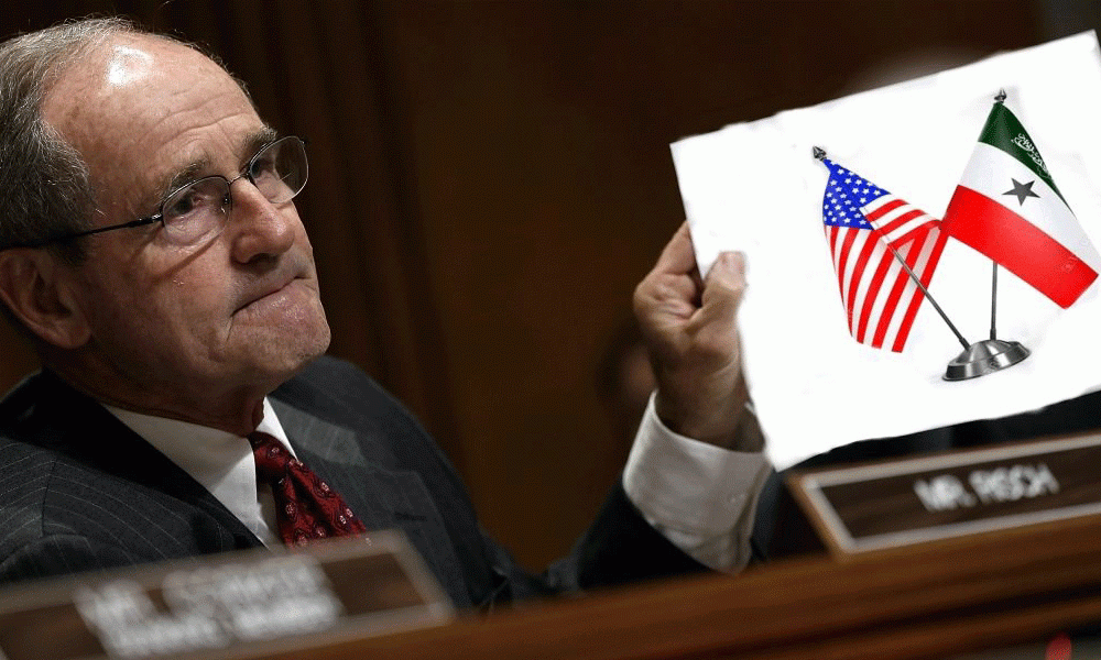 US Senator Hails Somaliland-Taiwan Ties