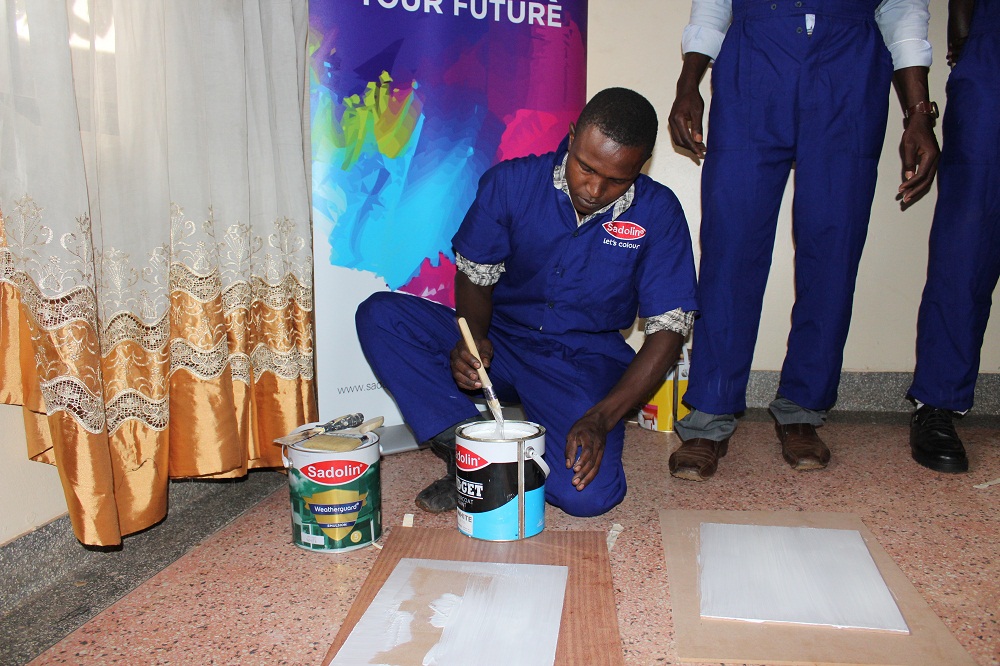 Painters are also educated and advised to look out for dangerous paints with lead content.