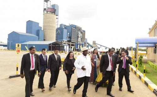 President Yoweri Museveni has commissioned Simba Cement Factory, bringing the number of cement manufacturers in Uganda to four after Tororo Cement Limited, Hima Cement Limited and Kampala Cement Company Limited.