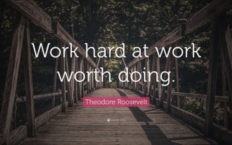 What makes work worth doing?