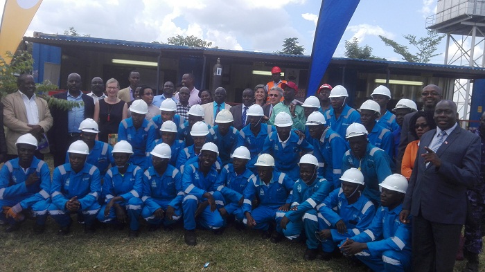 Total E&P has unveiled the first batch of welding students to be trained as part of the welders training programme at Buhimba Technical Institute in Hoima.