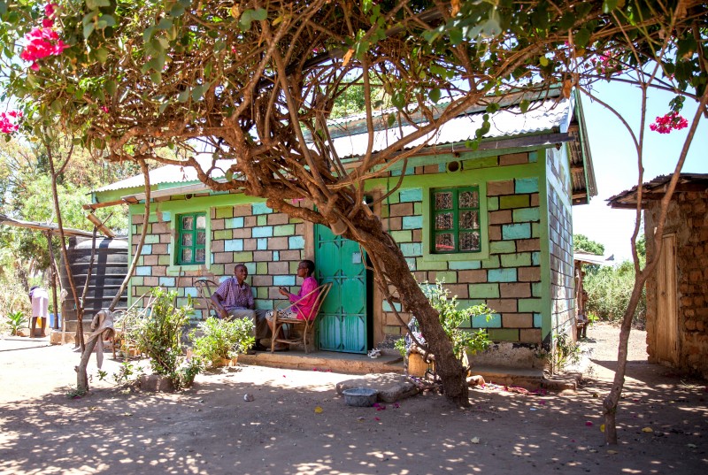 Clients who accessed the Nyumba Smart Loan were able to invest in water and sanitation improvements