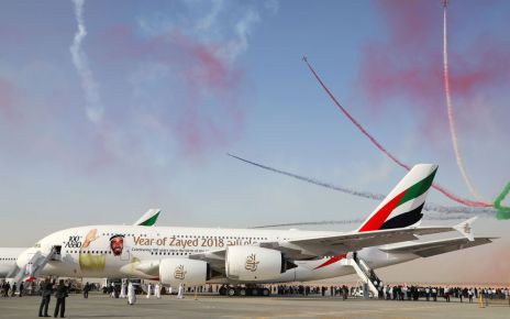 the airline will showcase its 100th A380, which is emblazoned with the HH Sheikh Zayed decal as a tribute to the late founding father of the United Arab Emirates