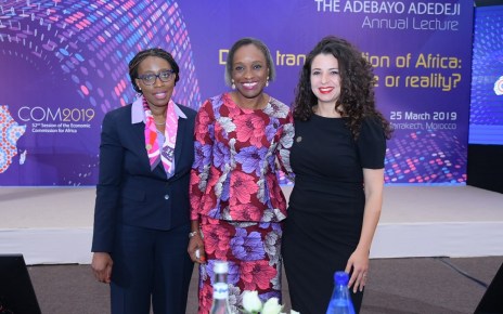 Former Nigerian Minister for Communications Technology, Dr Omobola Johnson, delivered the UN Economic Commission for Africa’s (ECA) annual Adebayo Adedeji at the ongoing Conference of Ministers in Marrakech.