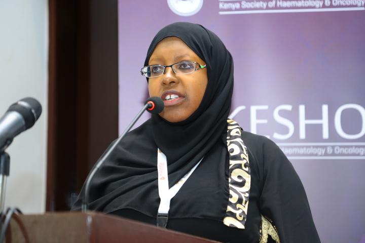 Dr Sitna Mwanzi, Consultant Medical Oncologist at Aga Khan University Hospital