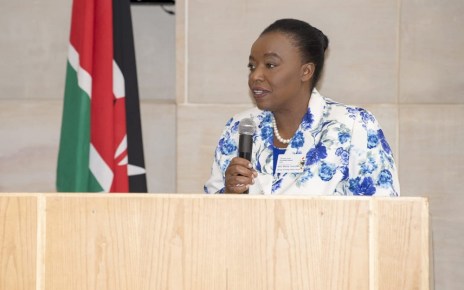 Kenya's Cabinet Secretary for Foreign Affairs, (Dr) Monica Juma.