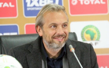 Uganda Cranes Head coach Sebastien Desabre