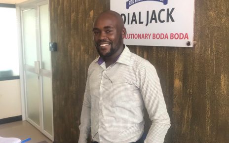 Nathan Charles Kyalisiima was voted employee of the year 2018 at Dial Jack