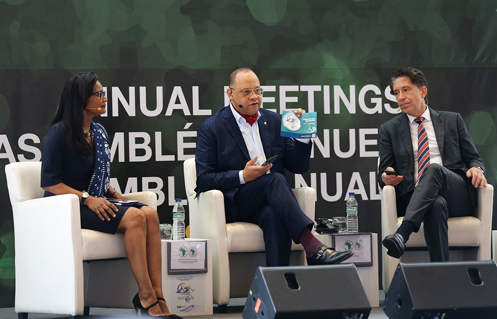 Scenes from the Financial Presentation Luncheon during day 3 of the AfDB Annual Meetings on 13 June 2019 in Malabo, Equatorial Guinea. (Photo by Czeasar Dancel)