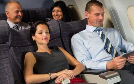 Airline Passengers are becoming less engaged in person with each other while travelling on planes according to a recent survey.
